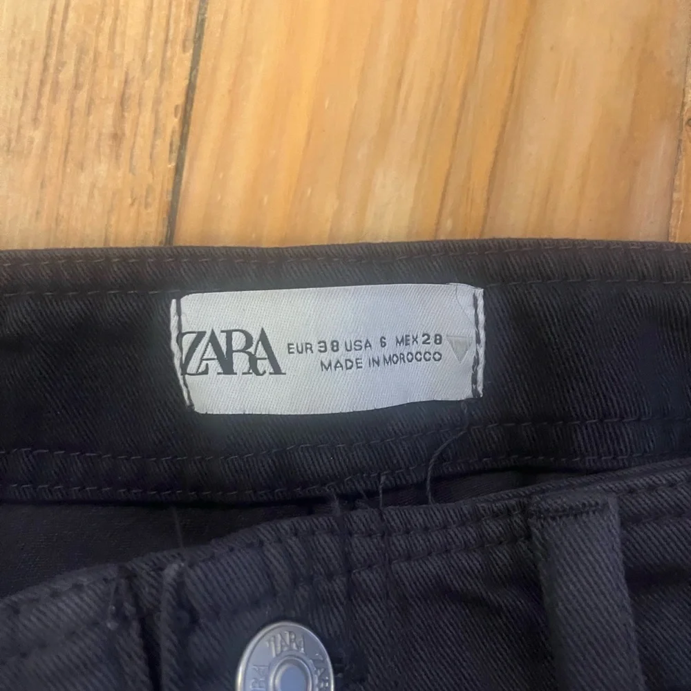 TRF Zara straight leg cargo pants with high waist - Picture 3 of 6